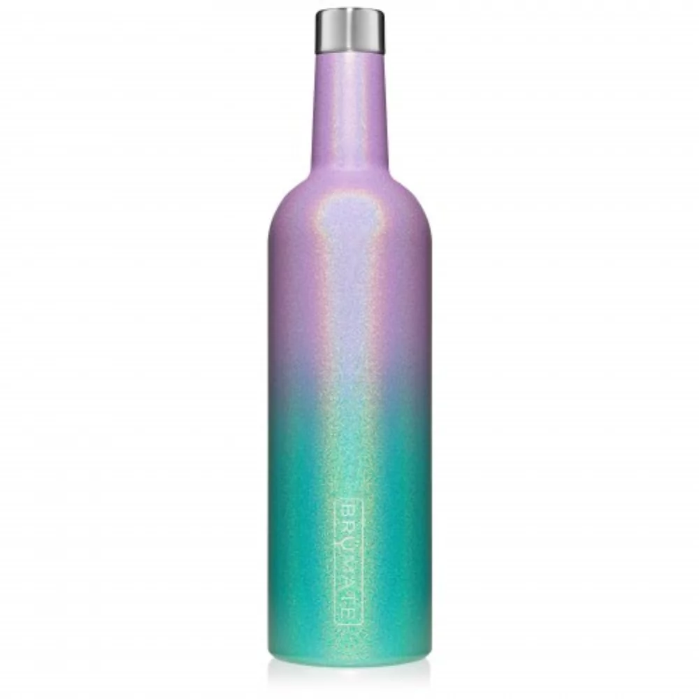 Winesulator 25oz Wine Canteen - Glitter Mermaid