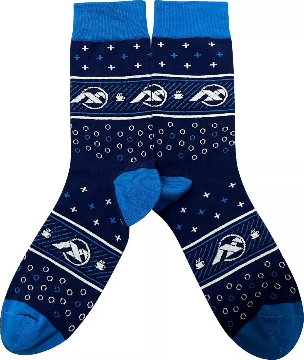 Chaussettes de robe en tricot de qualité premium Bamtton™