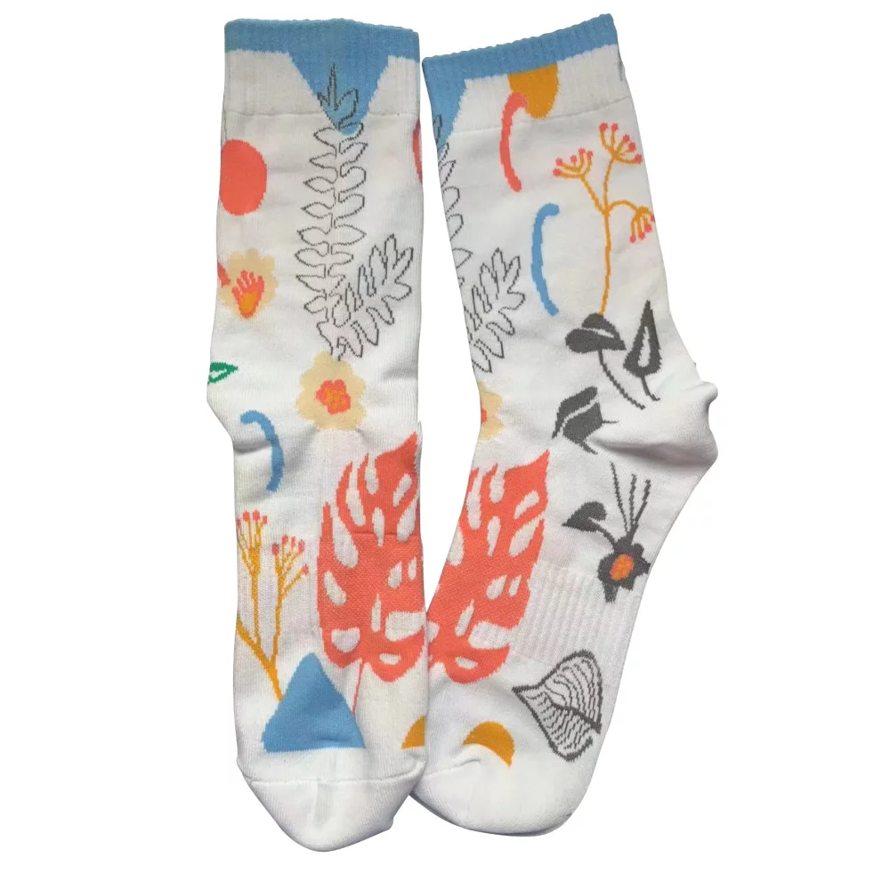 Chaussettes de sport à coussin complet, modèle crew