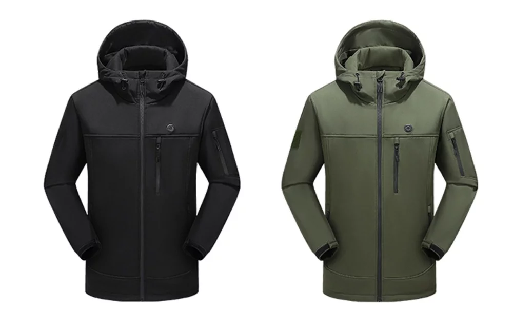 Veste chauffante / Sweat à capuche chauffant