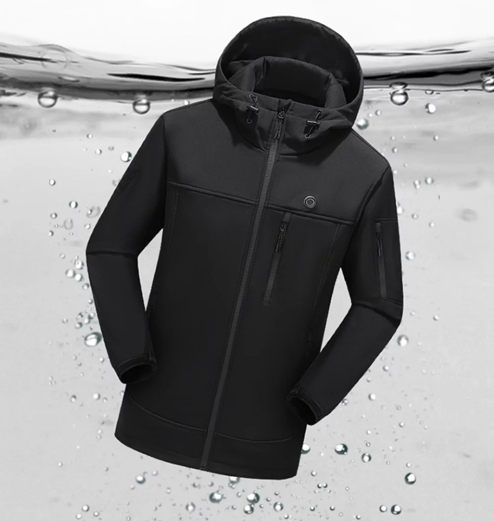 Veste chauffante / Sweat à capuche chauffant