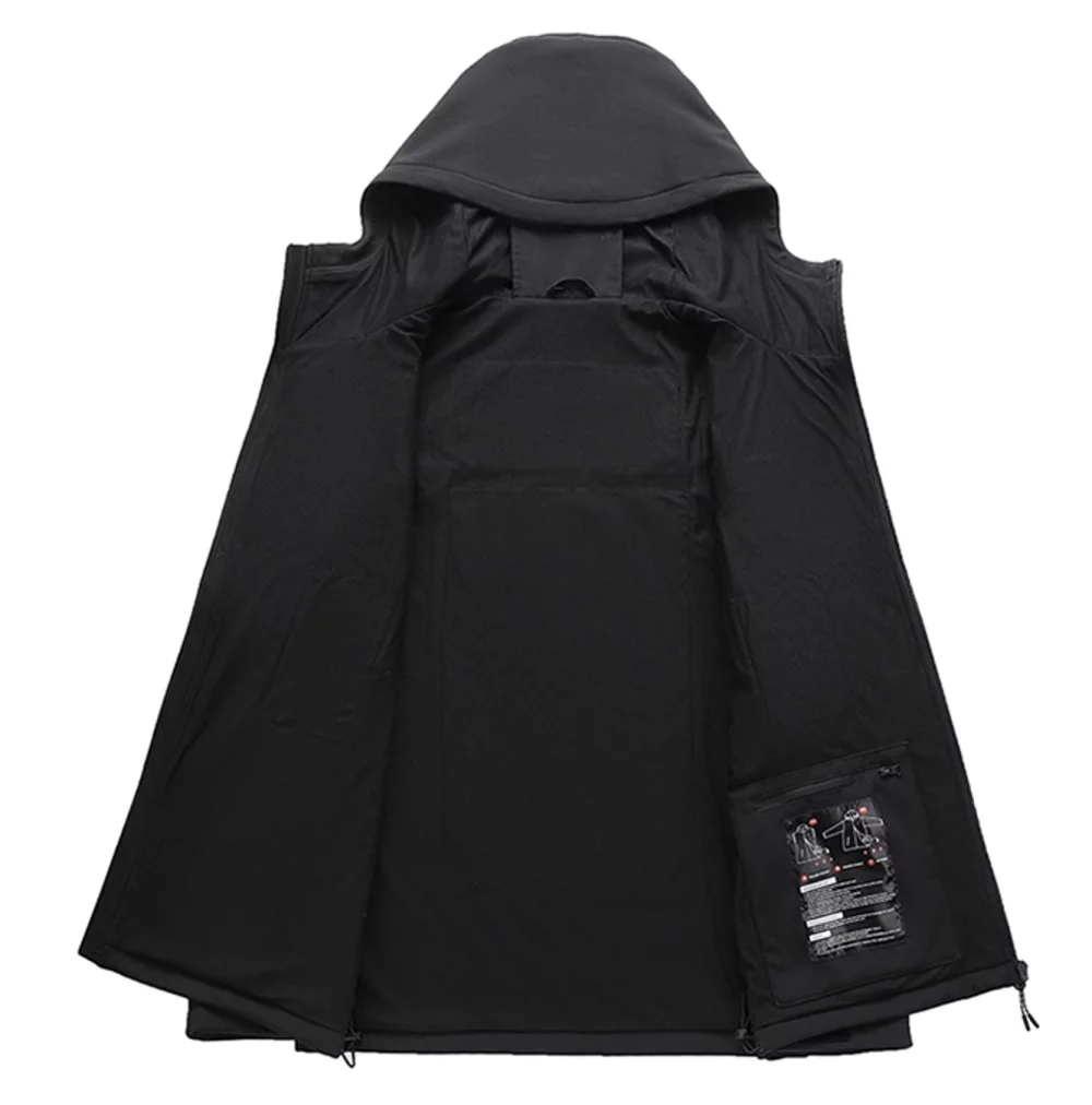 Veste chauffante / Sweat à capuche chauffant