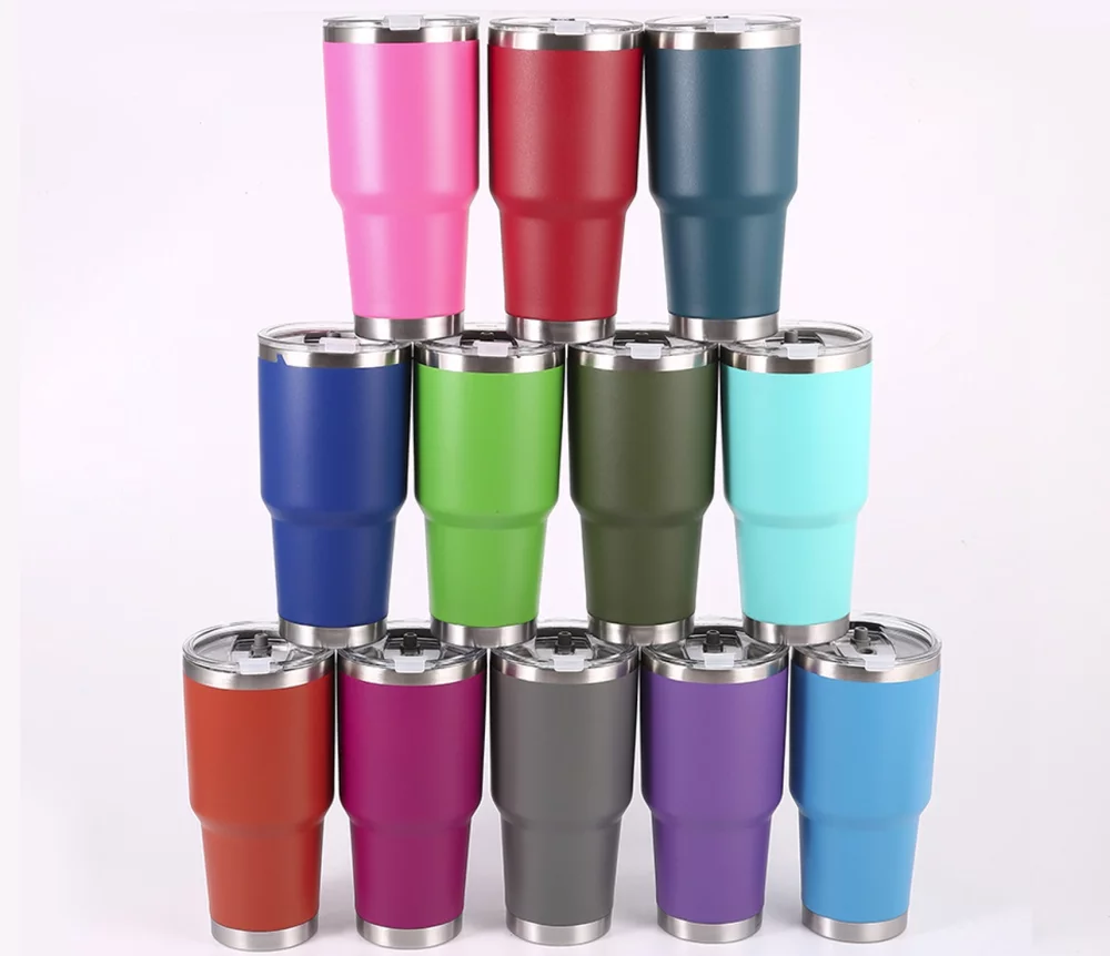 30 ounce Vacuum Insulated Stainless Steel Tumbler