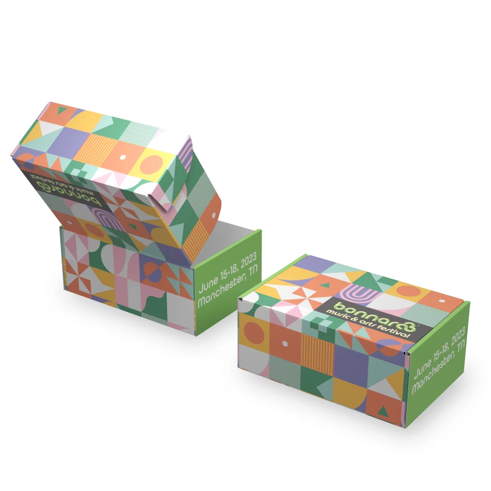 On Display! 2-Piece Gift Set in a Droppr - Custom Dropship Box