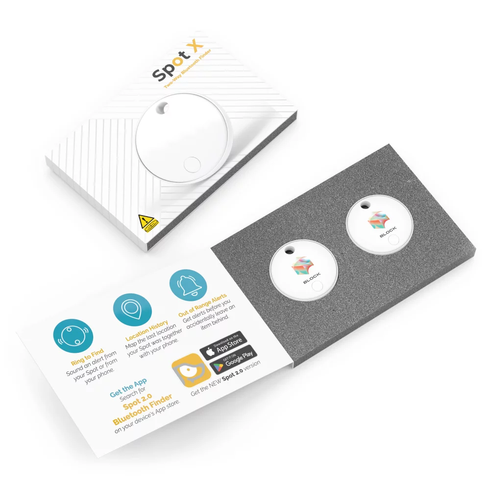 Pack de deux localisateurs Bluetooth Spot x Twin Pack