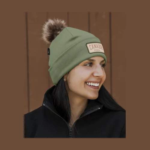 Ethica Unisex Pom Pom Toque Beanie