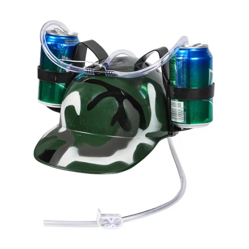 Casque de boisson camouflage