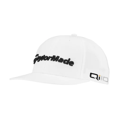 TaylorMade® White Tour Flatbill Hat
