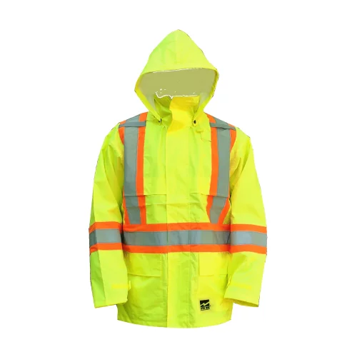 Veste de sécurité Open Road® 150D Rip-Stop (verte)