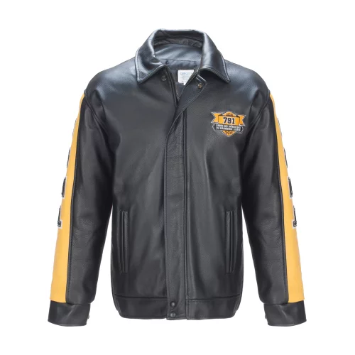 Veste en cuir de cerf et de vache premium sur mesure