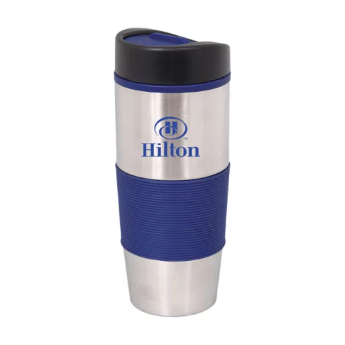 Gobelet de voyage en acier inoxydable de 500 ml (17 oz liquides).