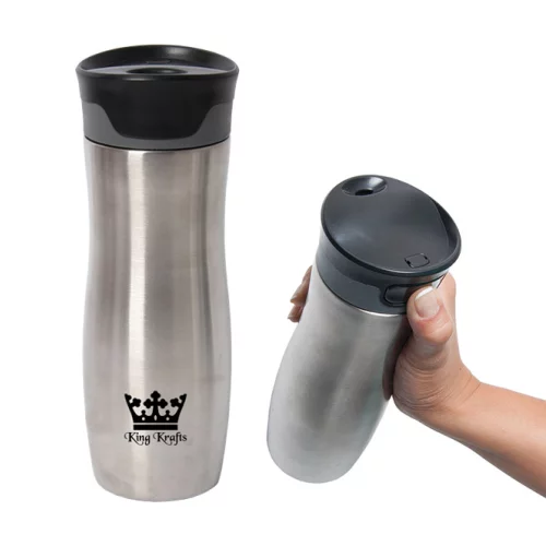 Gobelet de voyage sous vide anti-fuites de 500 ml (17 oz liquides)