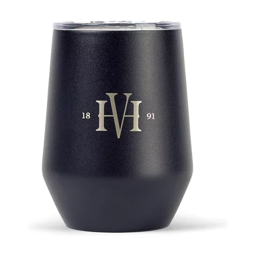 Gobelet à vin isolé sous vide MiiR® - 10 oz - Poudre noire