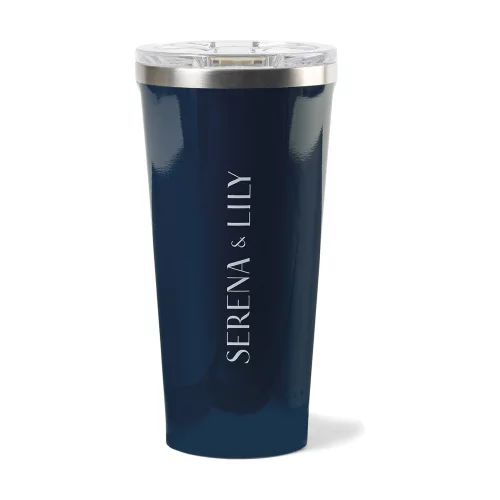 Gobelet CORKCICLE® - 16 oz - Bleu marine brillant