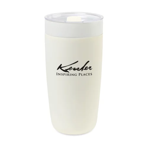 W&P Insulated Ceramic Tumbler -20 oz - Cream