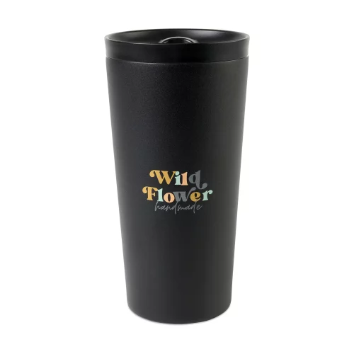 Aviana™ Rowan Recycled Tumbler - 17 Oz. - Black