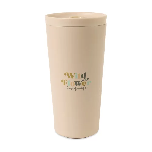 Aviana™ Rowan Recycled Tumbler - 17 Oz. - Light Peach