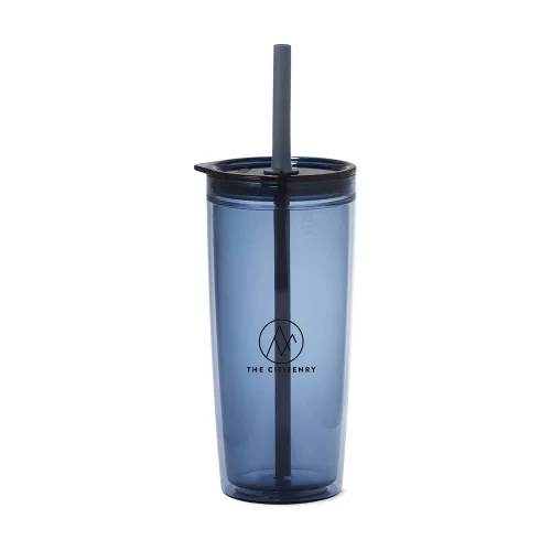 MiiR® Everywhere Straw Tumbler - 16 Oz. - Tidal Blue