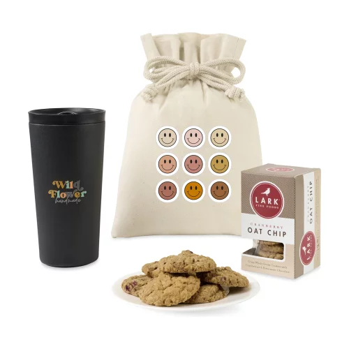 Ensemble cadeau Sip, Snack & Inspire - Noir