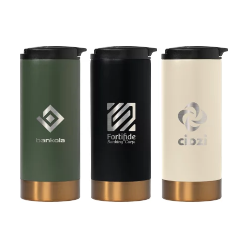 Astrid - Gobelet en acier inoxydable à double paroi de 12 oz - Laser
