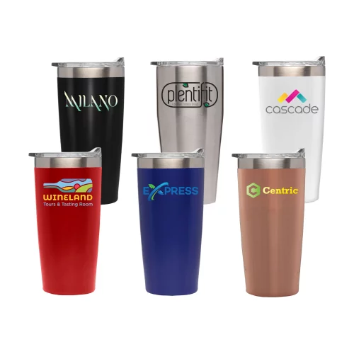 Kona - Gobelet en acier inoxydable à double paroi de 16 oz en couleur pleine