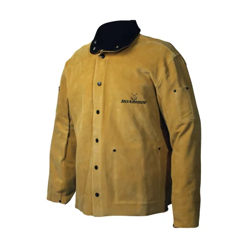 Manteau/veste en peau de sanglier dorée Caiman 30"