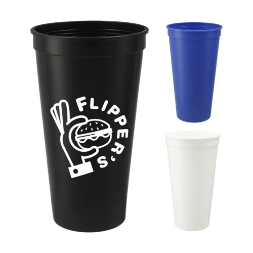 Solid 24oz Stadium Cup