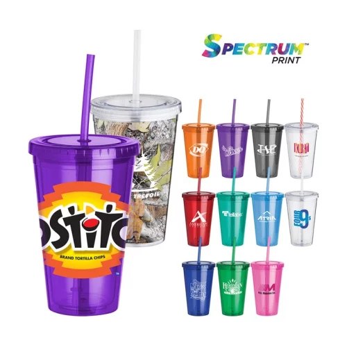 Gobelet en plastique de tous les jours de 16 oz.