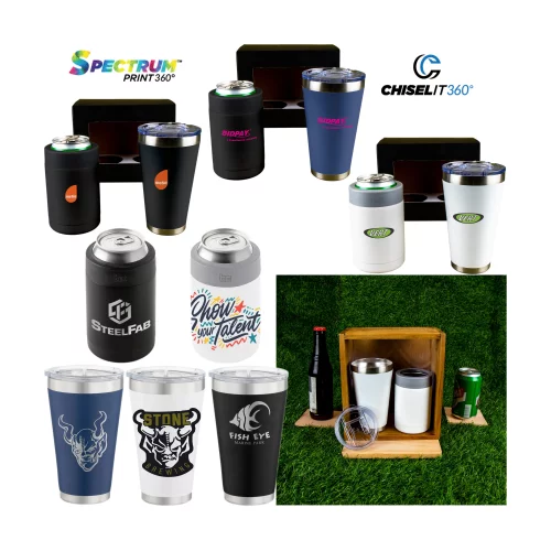 Ensemble cadeau Basecamp Icey Beverage Insulator & Pint Tumbler