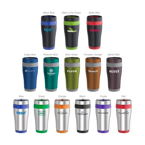 Gobelet en acier inoxydable de 16 oz.