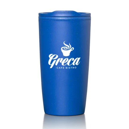 Gobelet à double paroi Luxembourg - 20 oz bleu