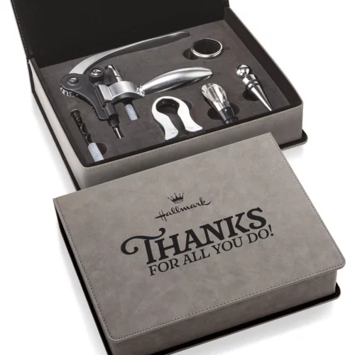 McEwan Wine Accessory Set - 5pc Gray