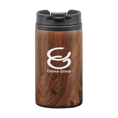 The Juno Single Wall Tumbler - 12oz Woodgrain