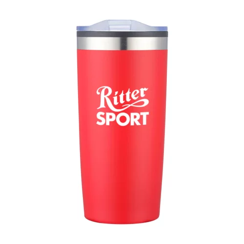 Gobelet à paroi double Asador - 20 oz Rouge