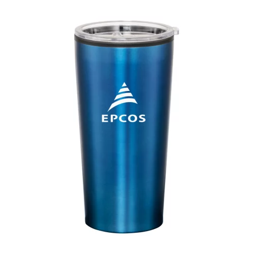 Gobelet Dobson avec couvercle coulissant - 30 oz bleu