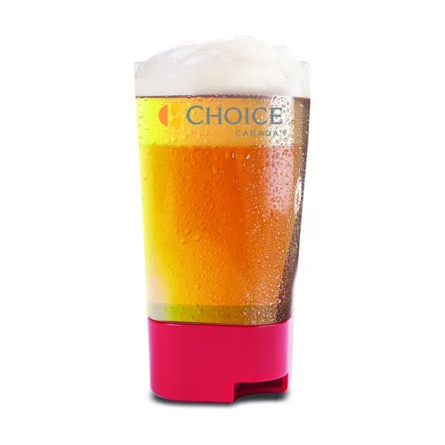 La bière Bud - 16 oz rouge