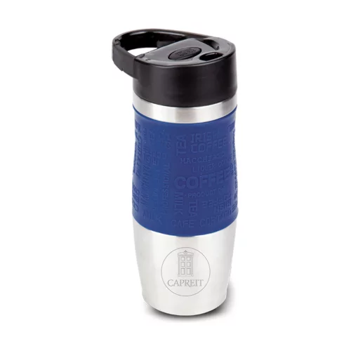 Le gobelet sous vide pour le marché - 14 oz bleu