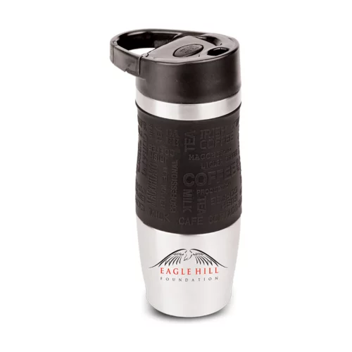 Le gobelet sous vide pour le marché - 14 oz noir
