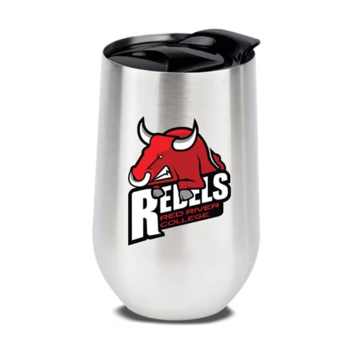 Le gobelet à double paroi Droplet S/S - 15 oz argent