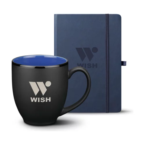 Ensemble journal Eccolo® Cool/Dereham Mug - Bleu