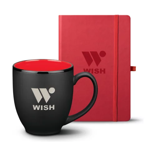 Ensemble journal Eccolo® Cool/Dereham Mug - Rouge