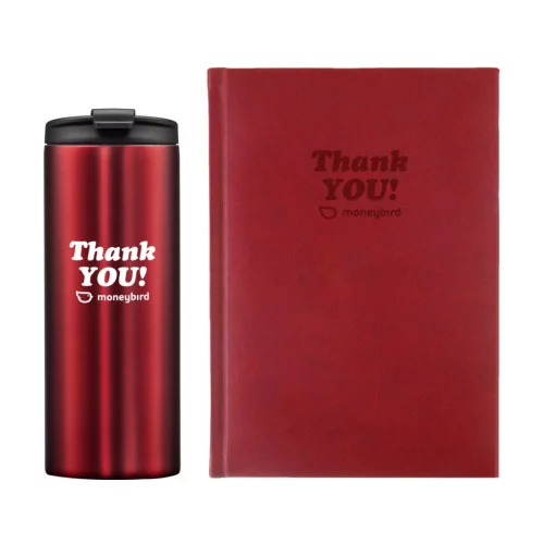 Ensemble cadeau Eccolo® Symphony Journal/Renzi Tumbler - Rouge