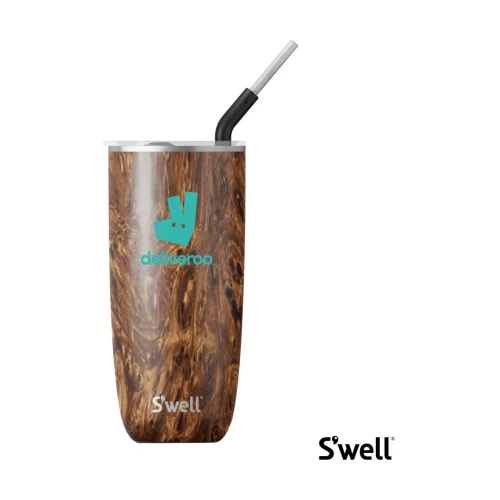 Gobelet S'well® avec paille - 24 oz Teck