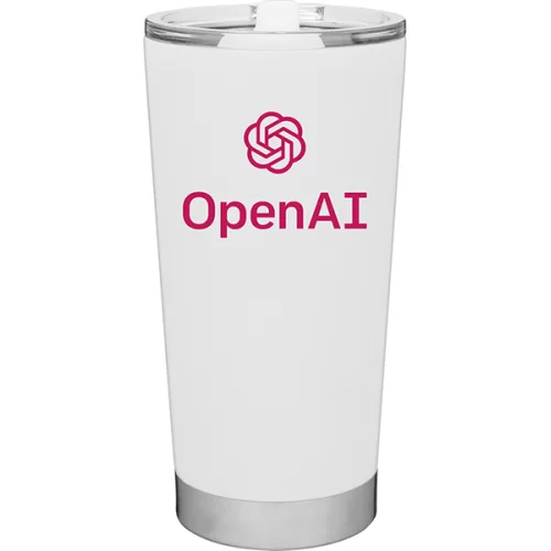 Tumbler givré de 20 oz (blanc)