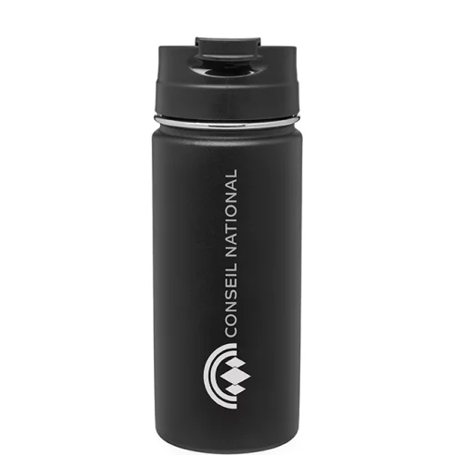 Tasse H2go Nexus de 16,9 oz (noir mat)