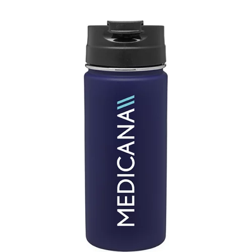 Tumbler H2go Nexus de 16,9 oz (bleu marine mat)