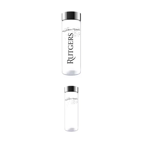Bouteille d'eau en verre simple paroi de 20 oz.