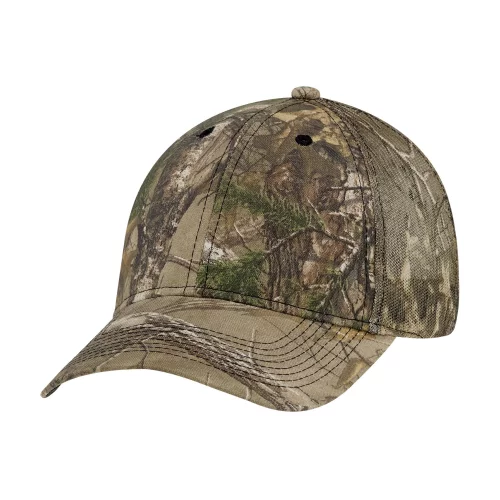 Brushed Polycotton/Polyester Mesh Realtree XTRA® Cap