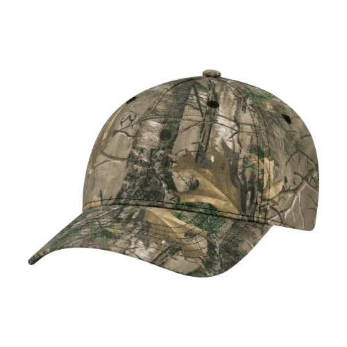 Camouflage Hunting Cap - 5 Panel Constructed Full-Fit-Five