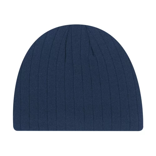 Acrylic/Polyester Micro Fleece Knit Beanie Cap